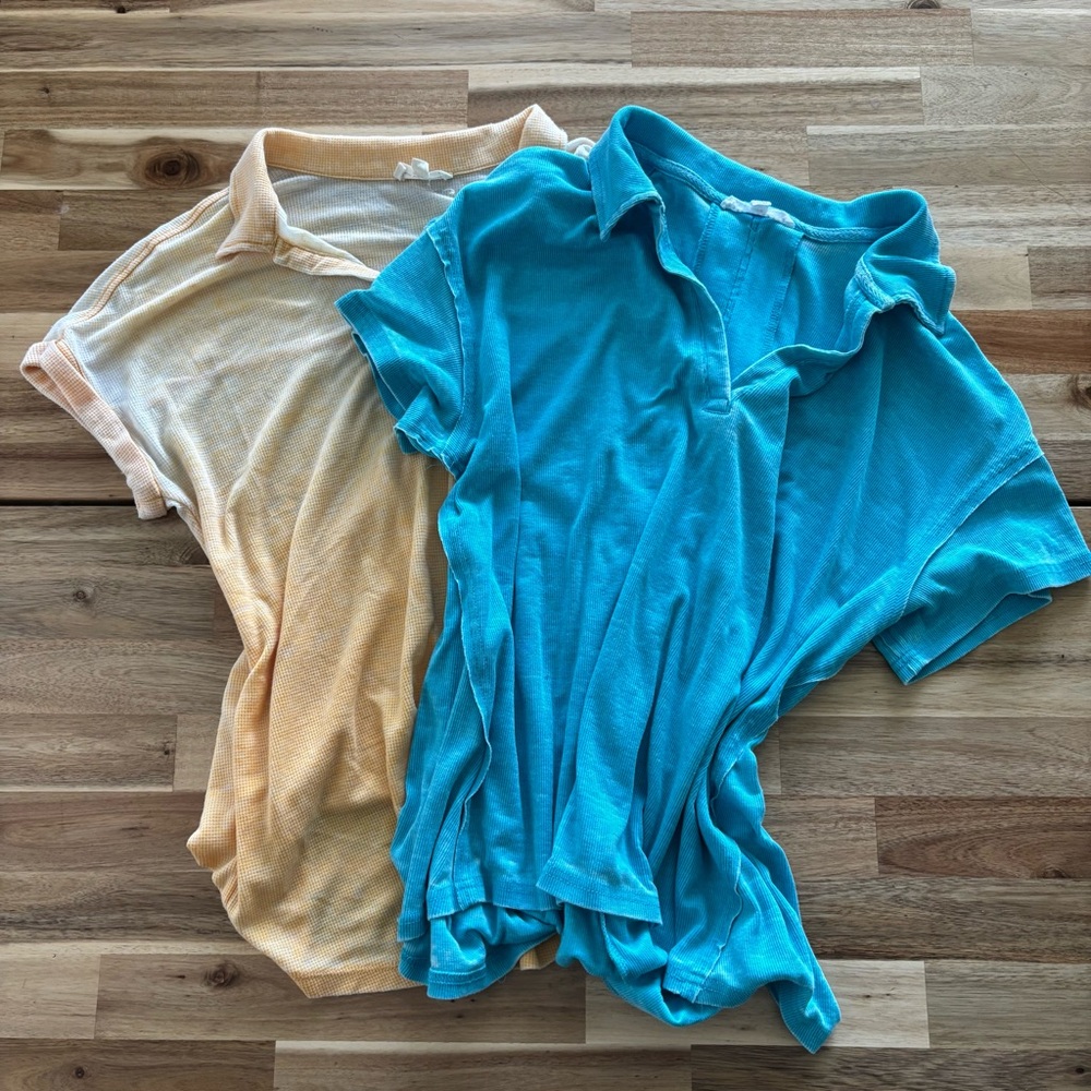 Jane & Delancey Collared Tops
